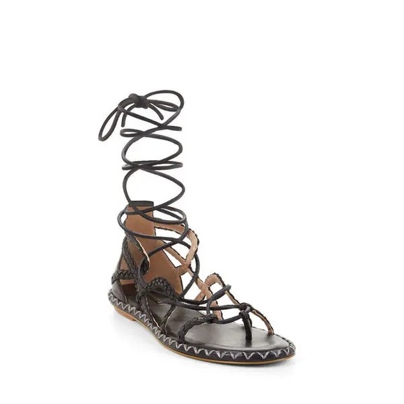 BCBGMaxAzria Shoes - EUC BCBG Max Azaria “Maye” black gladiator sandal